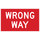 Brady B-959 Aluminum Rectangle Red Stop Signs, Traffic Control Signs & Banners Sign - 30 in Width x 18 in Height - 94152