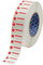 Brady THT-250-494-RD Thermal Transfer Printable Labels - 1 in x 0.5 in - Polyester - Red / White - B-494 - 60869