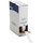 Brady BM71-17-427 Die-Cut Printer Label Roll - 0.5 in x 1 in - Vinyl - Clear / White - B-427 - 92782