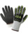 Global Glove Vise Gripster C.I.A. CIA300INT White/Blue Large Cut-Resistant Gloves - ANSI A4 Cut Resistance - Latex Coating - CIA300INT-9(L)