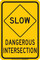 Brady B-555 Aluminum Rectangle Yellow Stop Signs, Traffic Control Signs & Banners Sign - 12 in Width x 18 in Height - 129423