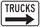 Brady B-401 Polystyrene Rectangle White Stop Signs, Traffic Control Signs & Banners Sign - 18 in Width x 12 in Height - 124471