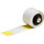 Brady PTL-75-461-YL Die-Cut Printer Label Roll - 1 in x 2.625 in - Polyester - Clear / Yellow - B-461 - 62279
