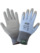 Global Glove Samurai Glove PUG-918 Light Blue Medium Cut-Resistant Gloves - ANSI A2 Cut Resistance - Polyurethane Coating - PUG-918-8(M)