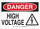 Brady B-120 Fiberglass Reinforced Polyester Rectangle White Electrical Safety Sign - 10 in Width x 7 in Height - 131703