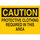 Brady B-120 Fiberglass Reinforced Polyester Rectangle Yellow PPE Sign - 14 in Width x 10 in Height - 73470