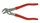 Xcelite by Weller Steel Slip-Joint Gripping Pliers - 5 in Length - Foam Cushion Grip - 50CGVN