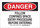 Brady B-555 Aluminum Rectangle White Confined Space Sign - 10 in Width x 7 in Height - 123605
