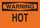 Brady B-120 Fiberglass Reinforced Polyester Rectangle Orange Equipment Safety Sign - 14 in Width x 10 in Height - 69588