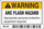Brady B-302 Polyester Rectangle White Arc Flash Sign - 3 in Width x 2 in Height - Laminated - 81104