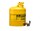 Justrite Safety Can 7150250 - Yellow - 14035