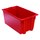 Akro-Mils 35185 Stackable Tote - 0.76 ft, 5.69 gal - Red - 18 in x 11 in x 9 in - 35185 RED