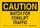 Brady B-563 High Density Polypropylene Rectangle Yellow Truck & Forklift Warehouse Traffic Sign - 10 in Width x 7 in Height - 116226