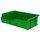 Akro-Mils Akrobin 60 lb Green Industrial Grade Polymer Hanging / Stacking Storage Bin - 10 7/8 in Length - 16 1/2 in Width - 5 in Height - 1 Compartments - 30255 GREEN