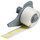 Brady M71-19-427-YL Die-Cut Printer Label Roll - 1 in x 1 in - Vinyl - Clear / Yellow - B-427 - 92701