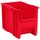 Akro-Mils Stak-N-Store 75 lb Red Industrial Grade Polymer Stacking Storage Bin - 17 1/2 in Length - 10 7/8 in Width - 12 1/2 in Height - 1 Compartments - 13014 RED