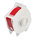 Brady 76625 Printer Label Roll - 1.125 in x 100 ft - Polyester - Red - B-569