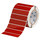 Brady THTEP174-593-.25RD Die-Cut Printer Label Roll - 4 in x 1 in - Polyester - Red - B-593 - 80227