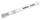 Excelta Four Star Straight Tip Brush - 4 1/2 in Length - 1 in Bristle Length - 1/2 in Wide - Plastic Handle - Nylon, Heat-Resistant Bristle - 211D-N