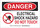 Brady B-555 Aluminum Rectangle White Electrical Safety Sign - 14 in Width x 10 in Height - 127017