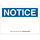 Brady Prinzing B-401 Plastic Rectangle White Preprinted Header - 14 in Width x 10 in Height - SP401N