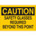 Brady B-120 Fiberglass Reinforced Polyester Rectangle Yellow PPE Sign - 20 in Width x 14 in Height - 74630