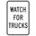 Brady B-302 Polyester Rectangle White Stop Signs, Traffic Control Signs & Banners Sign - 12 in Width x 18 in Height - Laminated - 124454
