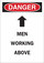Brady B-120 Fiberglass Reinforced Polyester Rectangle White Equipment Safety Sign - 14 in Width x 20 in Height - 71118