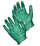 PIP Ambi-dex 64-436 Green Large Powdered Disposable Gloves - Industrial Grade - 9 in Length - 6 mil Thick - 64-436/L