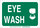 Brady B-120 Fiberglass Reinforced Polyester Rectangle Green Eyewash & Shower Sign - 10 in Width x 7 in Height - 122872