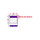 Brady WML-311-292-PL Die-Cut Printer Label Roll - 1 in x 1.25 in - Vinyl - Clear / Pink - B-292 - 32897