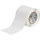 Brady THT-55-408-1 Die-Cut Printer Label Roll - 4 in x 2 in - Paper - White - B-408 - 35660