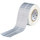 Brady THT-37-362-10 Die-Cut Printer Label Roll - 1.5 in x 0.5 in - Metallized Vinyl - Silver - B-362 - 55056