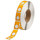 Brady THTEP-168-593-.5YL Die-Cut Printer Label Roll - 1.2 in x 1.9 in - Polyester - Yellow - B-593 - 64406