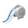 Brady 121554 Printer Label Roll - Vinyl - Blue on White - B-595 - 70891