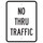 Brady B-959 Aluminum Rectangle White Stop Signs, Traffic Control Signs & Banners Sign - 18 in Width x 24 in Height - 80098