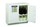 Justrite Haz-Alert Hazardous Material Storage Cabinet 24015, 2 1/2 L, High Density Polyethylene, White - 13498