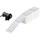 Brady PTLEP-168-593 Die-Cut Printer Label Roll - 1.2 in x 1.9 in - Polyester - White - B-593 - 89898