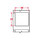 Brady CL-211-637 Die-Cut Printer Label Roll - 1 in x 0.4 in - PVF - White - B-637 - 32041