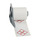 Brady M7-37-7569-CLP4B Die-Cut Printer Label Roll - Vinyl - Red on White - B-7569 - 63587