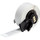 Brady PTL-102-427 Die-Cut Printer Label Roll - 0.5 in x 1 1/4 in - Vinyl - Clear / White - B-427 - 62348
