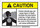Brady B-401 Polystyrene Rectangle Yellow Chemical Warning Sign - 10 in Width x 7 in Height - 106049