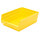 Akro-Mils 138 cu in Yellow Industrial Grade Polymer Shelf Storage Bin - 11 5/8 in Length - 8 3/8 in Width - 4 in Height - 1 Compartments - 30150 YELLOW