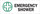 Brady B-302 Polyester Rectangle White Shower Station Sign - 14 in Width x 5 in Height - Laminated - 85346