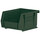 Akro-Mils Akrobin Earthsaver 10 lb Hunter Green Hanging / Stacking Storage Bin - 5 3/8 in Length - 4 1/8 in Width - 3 in Height - 1 Compartments - 30210RECY HUNTER GREEN