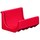 Akro-Mils Prohanger 75 lb Red Hanging / Stacking Storage Bin - 7 3/4 in Length - 8 1/4 in Width - 5 in Height - 1 Compartments - 30330RED