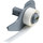 Brady M71-3-423 Die-Cut Printer Label Roll - 0.375 in x 0.375 in - Polyester - White - B-423 - 92606