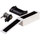 Brady PTLEP-174-593-BK Die-Cut Printer Label Roll - 4 in x 1 in - Polyester - Black - B-593 - 89921