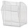 Akro-Mils Tiltview 15 lb Gray Polystyrene Shelf Storage Bin - 3 3/4 in Length - 23 5/8 in Width - 4 1/2 in Height - 1 Compartments - 06706