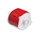 Brady 76623 Printer Label Roll - 4 in x 100 ft - Polyester - Red - B-569